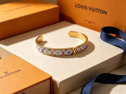 Louis Vuitton Multicolor Monogram Open Cuff Bracelet